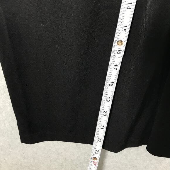 Michael Kors Jumpsuit Womens XS Black Gold Chain Crop Flowy Career Church $155 - Picture 12 of 16